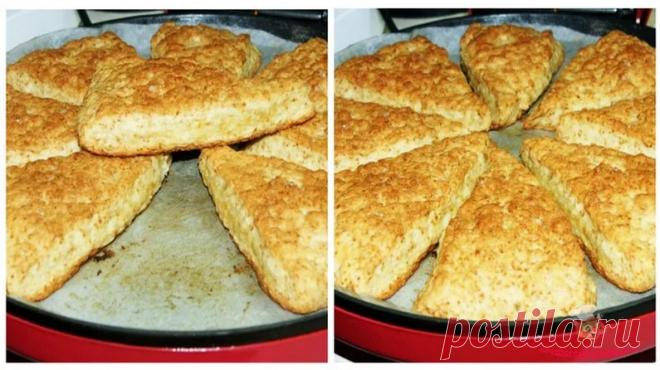 Быстрая выпечка к чаю — творожные сконы. Да не обессудят меня не верующие, но...