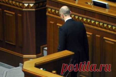 Премьер Яценюк отправлен в отставку