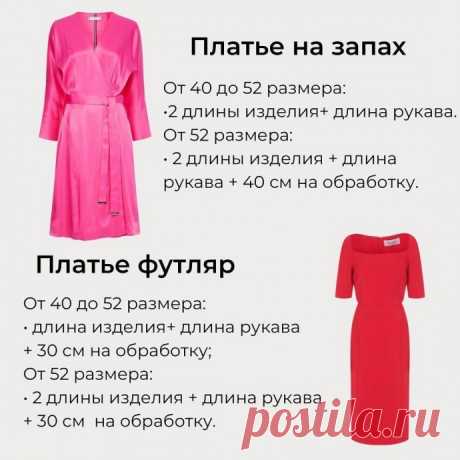 Рассчитываем правильный расход ткани