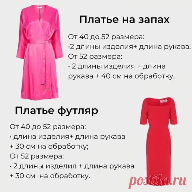 Рассчитываем правильный расход ткани