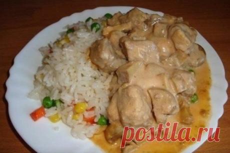 Мясо в сырном соусе / Занимательная реклама