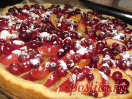 Пирог с клюквой: 3 рецепта приготовления клюквенного пирога - Onwomen.ru