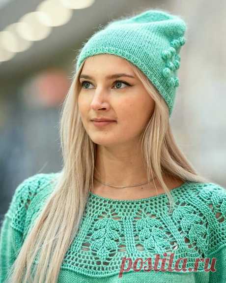 КРЮЧОК+СПИЦЫ В ДЖЕМПЕРЕ