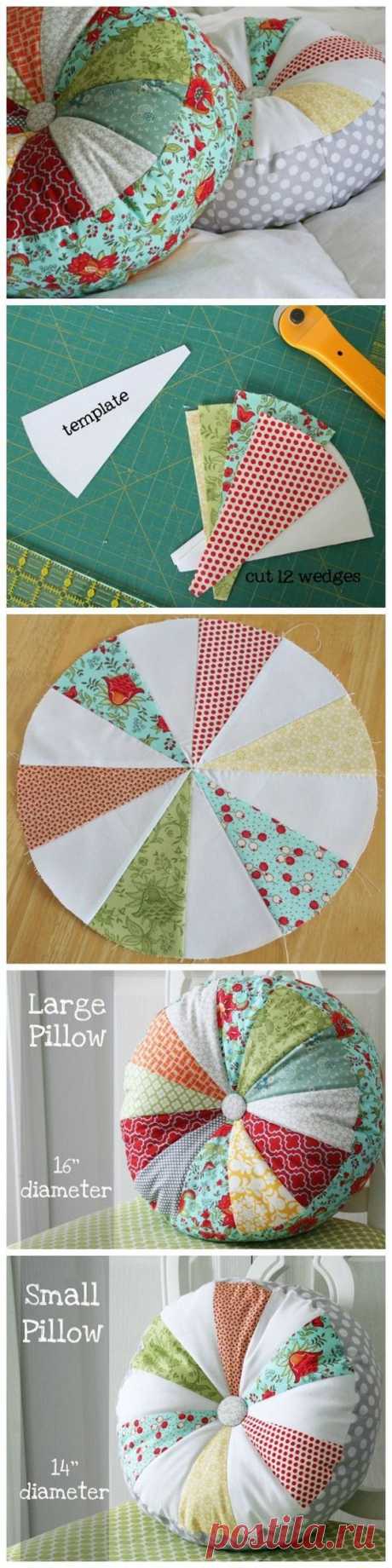 DIY Sprocket Pillows Tutorial: / Рукоделие / Шитье / Pinme.ru