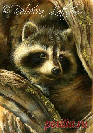 Живопись для современных миниатюрных шоу и других мероприятий | Картины дикой природы и природы Ребекки Лэтэм