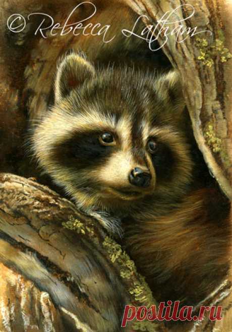 Живопись для современных миниатюрных шоу и других мероприятий | Картины дикой природы и природы Ребекки Лэтэм