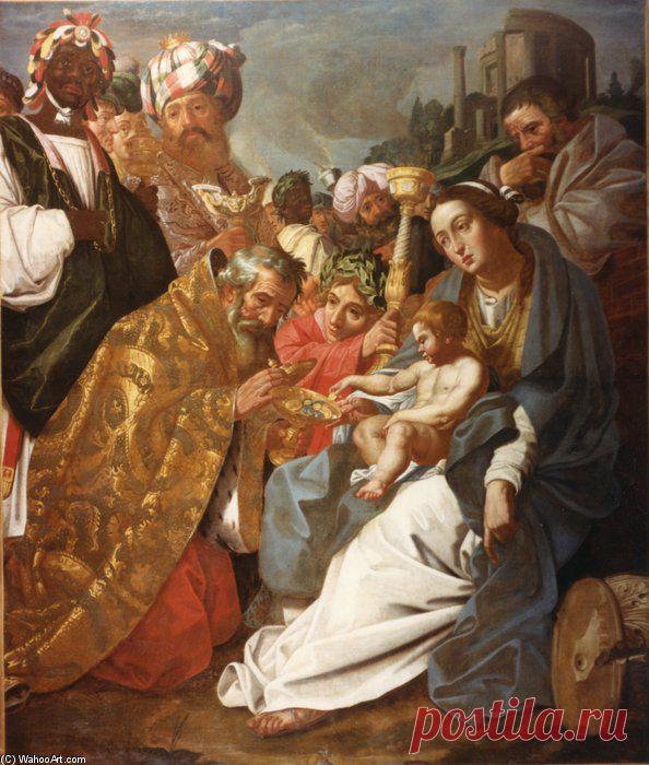 "Поклонение волхвов" по Abraham Janssens (1573-1632, Belgium)