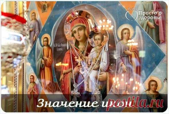 НАЗНАЧЕНИЕ ИКОН