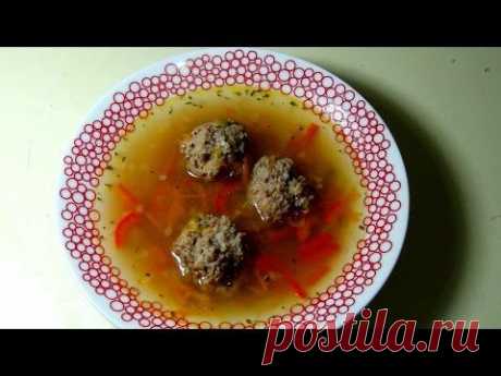 Гороховый Суп с Мясными Тефтельками и Овощами - YouTube