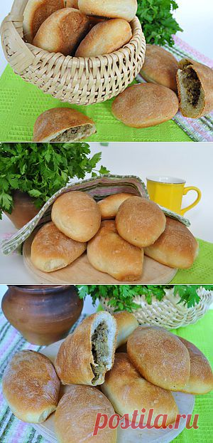 Пирожки с печенью и с картошкой.. Рецепт c фото, мы подскажем, как приготовить!