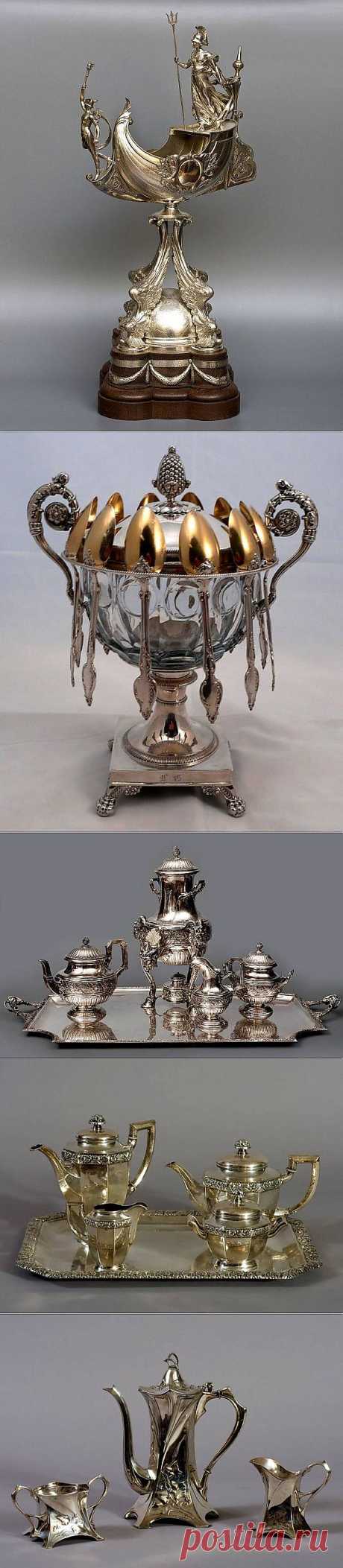 Антикварно-аукционное серебро. Обсуждение на LiveInternet - Российский Серв | лестницы