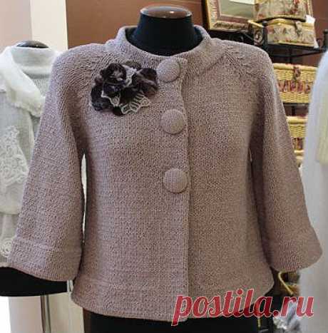 Изысканный короткий жакет