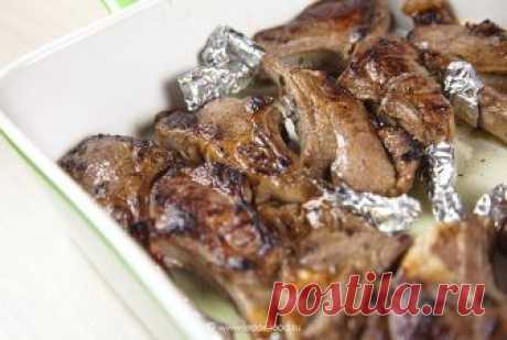 Пошаговый фоторецепт: каре ягненка в духовке