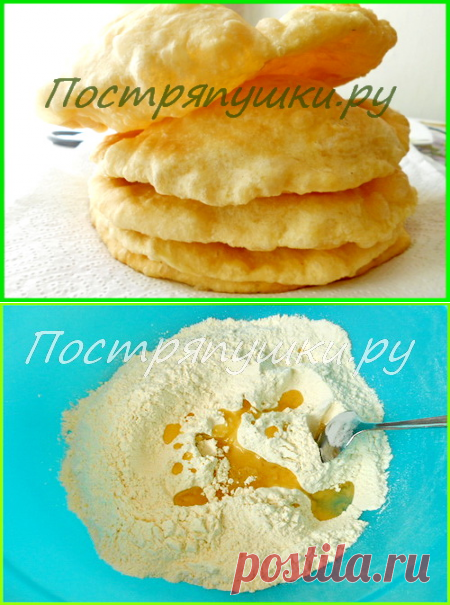 Лепешки на воде - слоистые и мягкие, быстрые, вкусные, дешевые