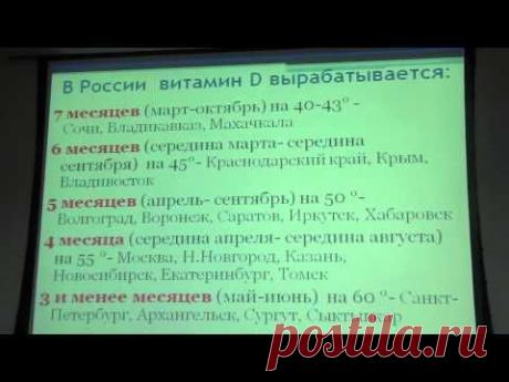 Лекция аллерголога А.М.Поповича .