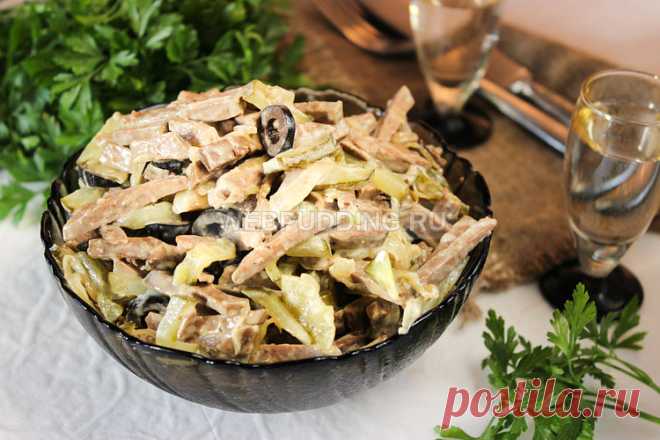 Печеночный салат - рецепт с фото пошагово | Как приготовить на Webpudding.ru