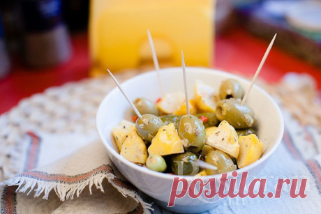 Рецепт закуски из маринованных овощей Restoran.ru