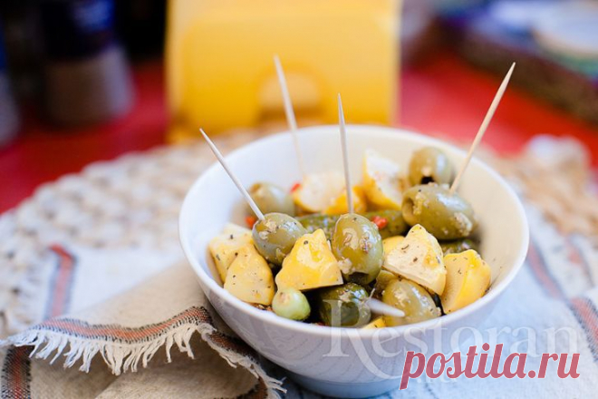 Рецепт закуски из маринованных овощей Restoran.ru
