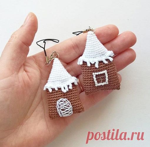 Пряничный домик 
Автор - banifatova_toys
другие игрушки  #нг_МЗ