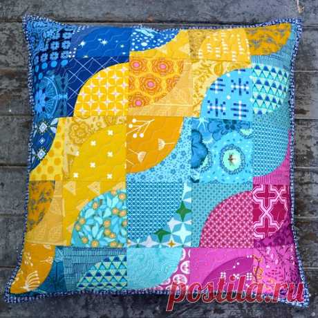 On the Windy Side: At the Beach Pillow