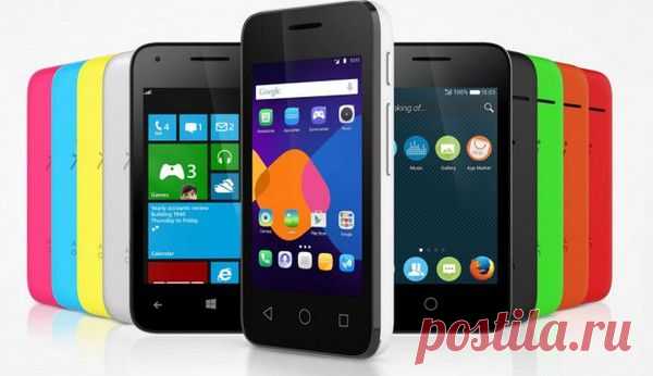 Смартфоны Alcatel OneTouch Pixi 3 - операционных систем много не бывает - PCNEWS.RU