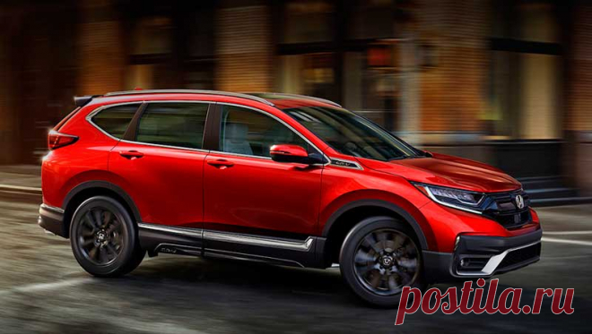 Обновленный кроссовер Honda CR-V для российского рынка