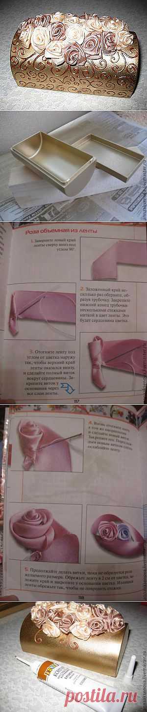 Шкатулка из мыльницы