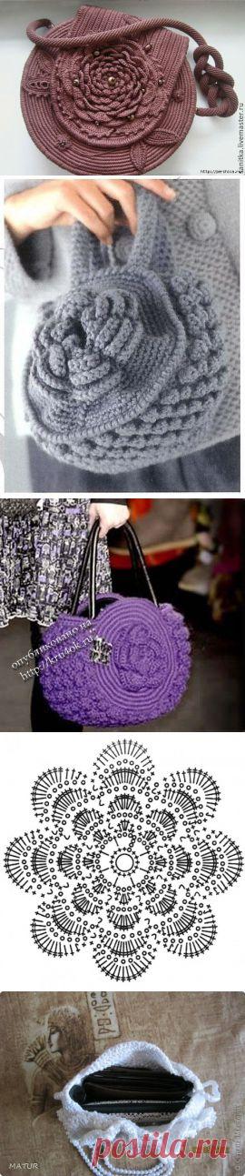 ВЯЖЕМ КРАСИВУЮ СУМОЧКУ | Варварушка-Рукодельница