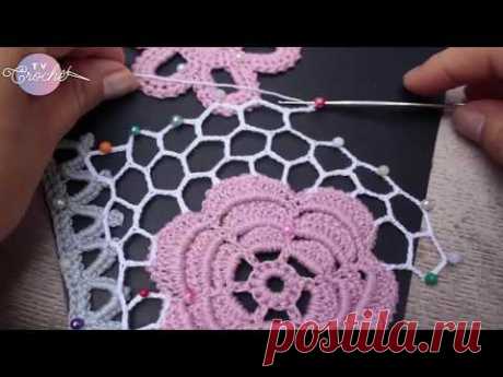 Blusa de Crochê Irlandês (Montagem ) Parte 5