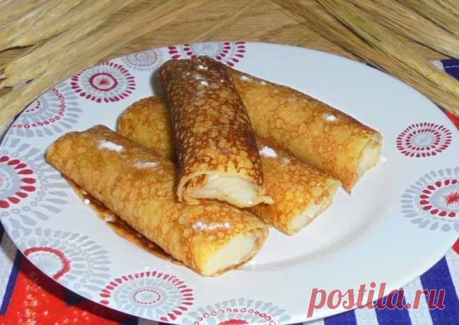 Блинчики «Обалденные» с заварным кремом!