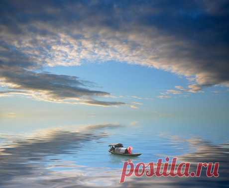 Фото The Reflection - фотограф Nicolae Sotir-EFIAP - пейзаж, digital art - ФотоФорум.ру