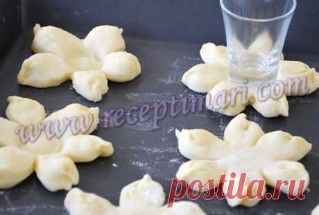 Булочки с заварным кремом и цукатами: