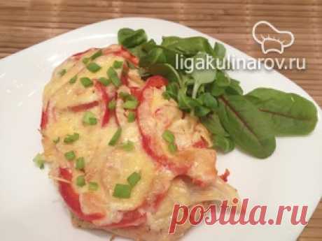 Куриное филе под шубой - рецепт пошаговый с фото