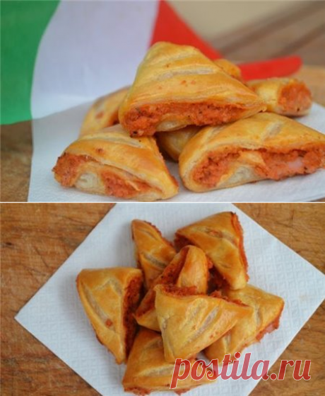Итальянские пирожки с колбасой и сыром - Кулинария - ГОРНИЦА - психология, эзотерика, Зодиак, тесты, здоровье, красота