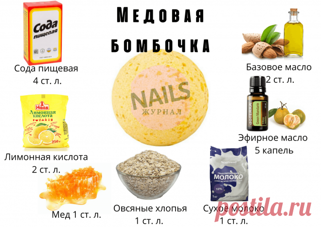 Бомбочки для ванны - рецепты и эффект • Журнал NAILS
