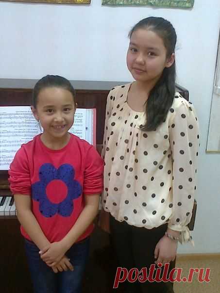 Малика и Камилла  09.04.015 г.