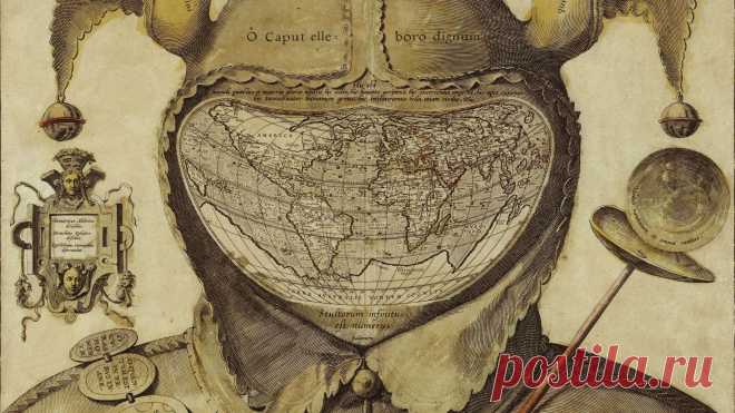 Карта «шутовского колпака» – загадка картографии - 1580-90 гг.