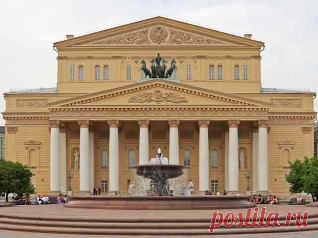 Большой театр или храм Аполлона Большой театр — один из крупнейших театров России. Строительство самого здания относят к 1856 году. Однако сама история театра на данном месте берёт своё начало с 1776 года