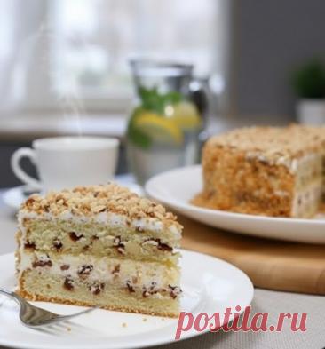Торт «Польский лимонно-ореховый»