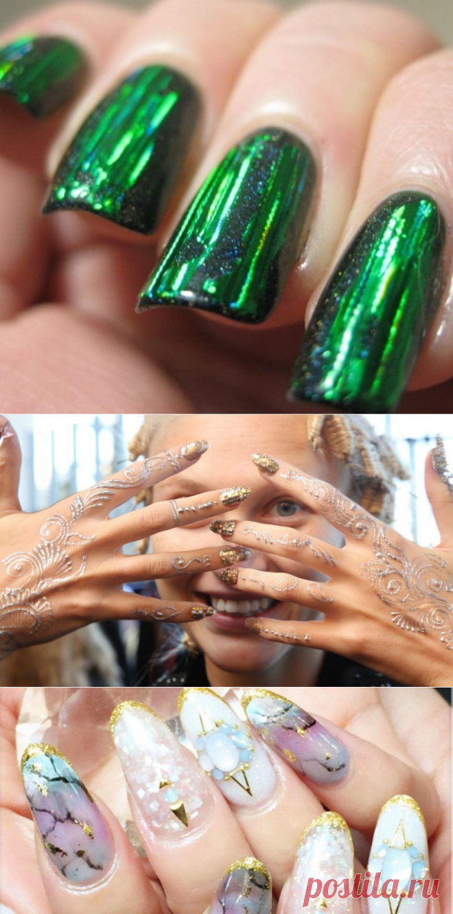 Faszinierende Gelnägel Bilder Galerie mit Top Trends 2017 - Nageldesign - ZENIDEEN