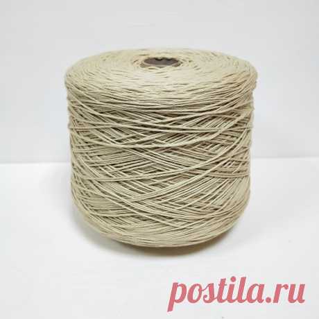 Emilcotoni, Cotone Gasato, Хлопок мерсеризованный 100%, Овсянка, 320 м в 100 г