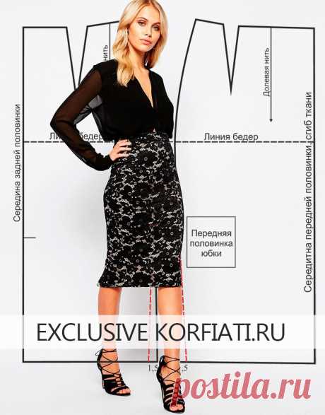 Шьем эффектную кружевную юбку карандаш!

https://korfiati.ru/2016/03/kruzhevnaya-yubka-s-razrezom-kak-smodelirovat-i-sshit/

Эта прекрасная ажурная юбка карандаш длиной ниже колен заужена книзу, а для удобства сзади на юбке есть разрез. Выкройка кружевной юбки достаточно проста в моделировании и в шитье. Однако смотрится такая модель очень эффектно! Шикарное черное кружево, дублированное светлой подкладкой — вот секрет создания по-королевски роскошного изделия.
Для того, ч...