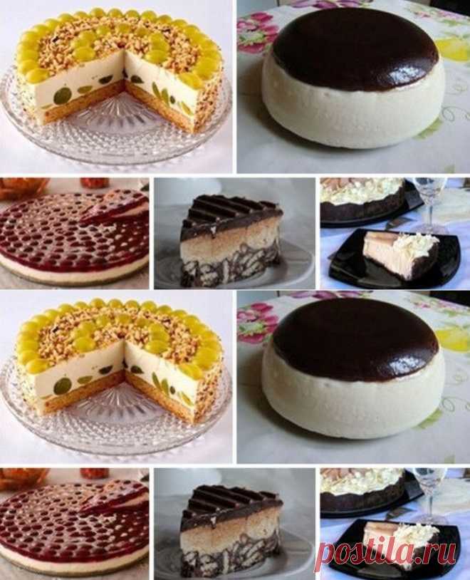 5 Простых тортов без выпечки..