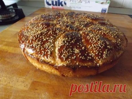 Сербский хлеб с кунжутом в Италии - YouTube