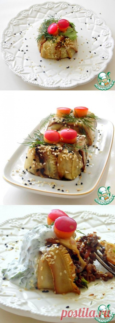 Фаршированные кубики - кулинарный рецепт