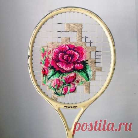 Подушка из лоскутов