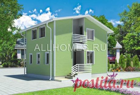 Проект каркасного дома F-077-1S