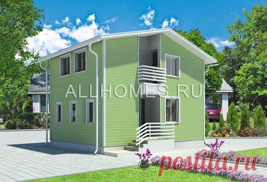 Проект каркасного дома F-077-1S