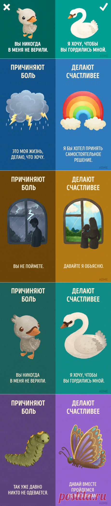 10 фраз, которые причиняют боль нашим родителям