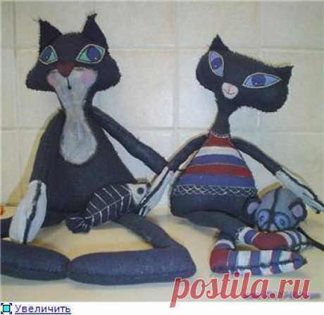 Шьём котов и кошек